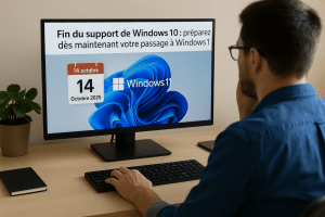 Fin du support de Windows 10