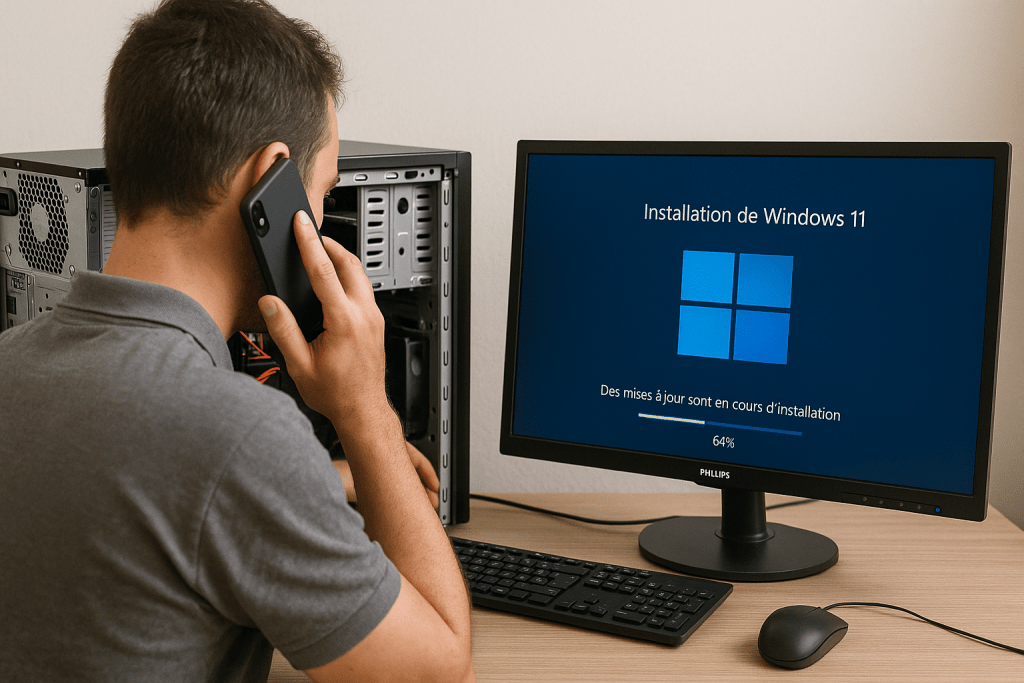 Installation de windows 11 par un technicien